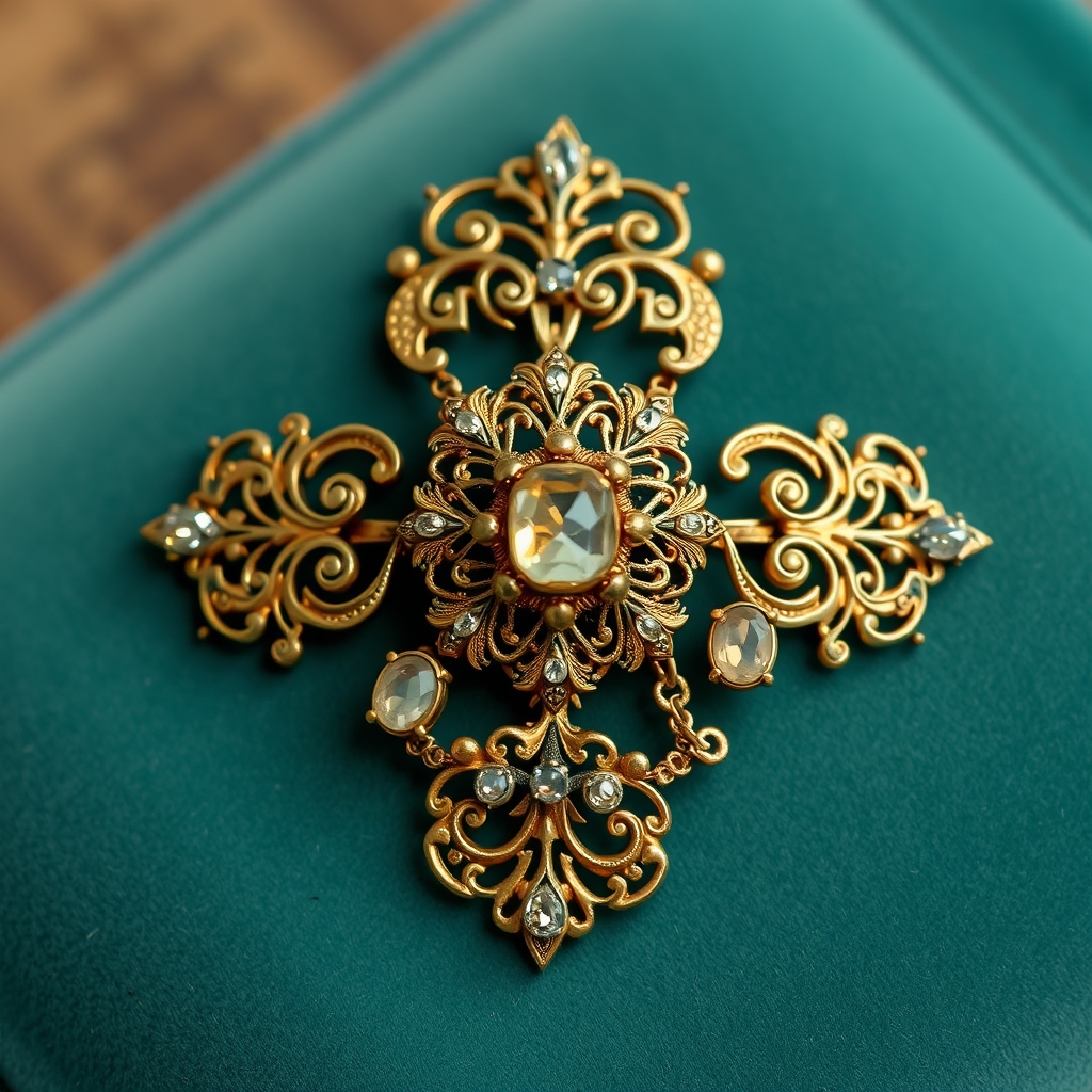 Victorian Brooch Restoration